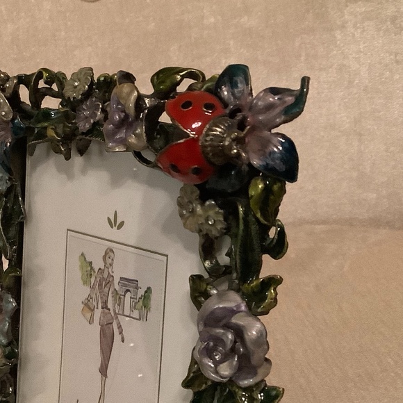 Vintage Pewter Frame - holds 4x6 photos - Picture 4 of 6